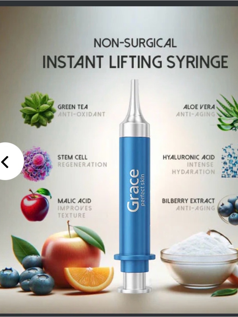 Grace Instant Lifting Syringe - Picture 2 of 3